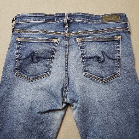 AG The Stevie Ankle Slim Straight Ankle Jeans Sz 26R - Picture 10 of 13